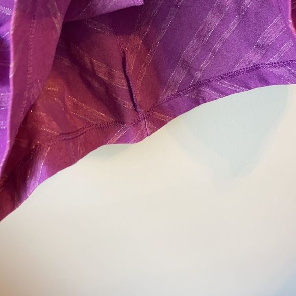 Athleta Purple V-Neck Dress - Picture 5 of 10